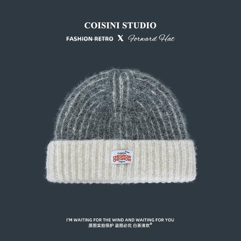 Berretto in maglia a righe, mo - Beanie Cuffed Knit recensione e prezzo