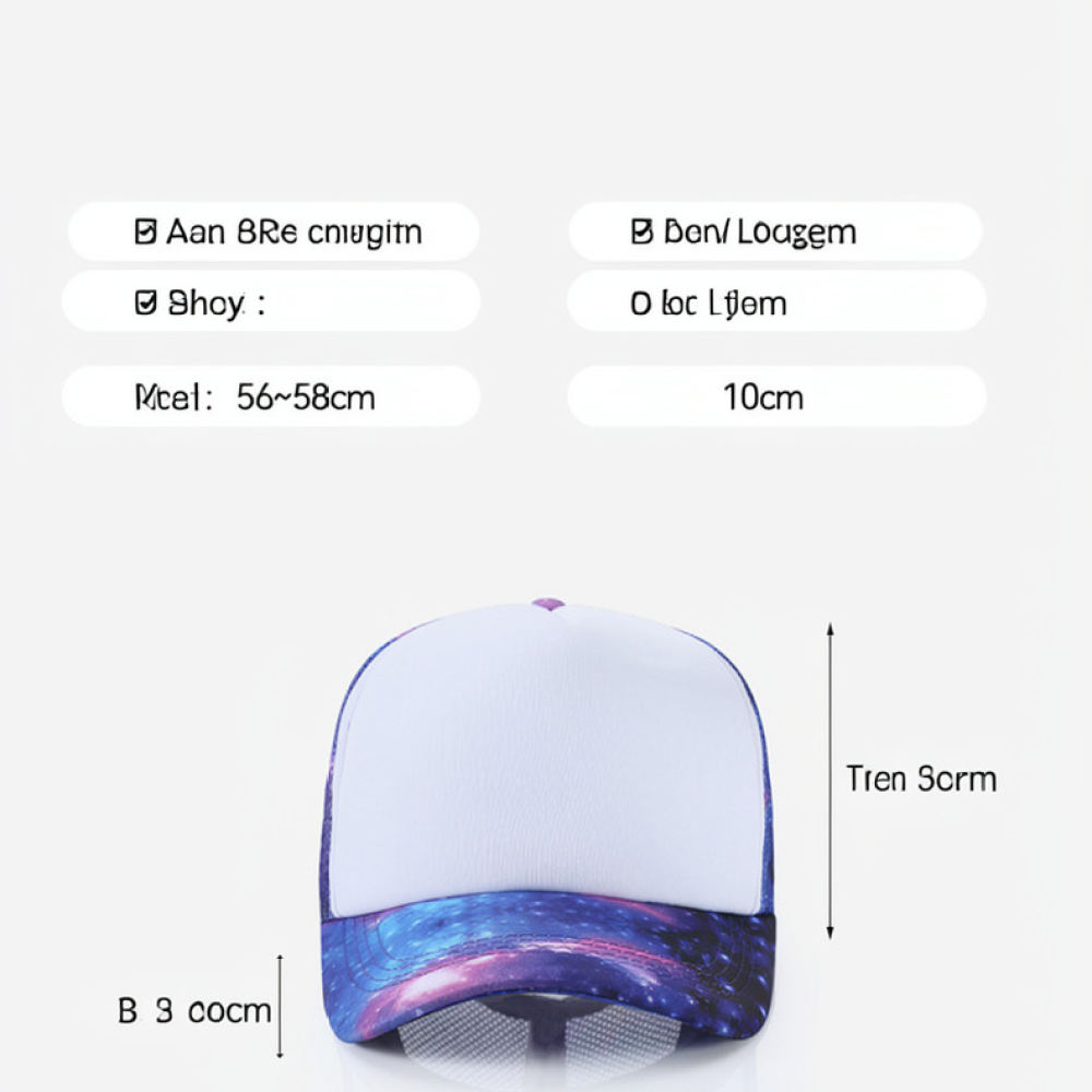 Cappellino estivo unisex in re - Trucker Cap Mesh recensione e prezzo